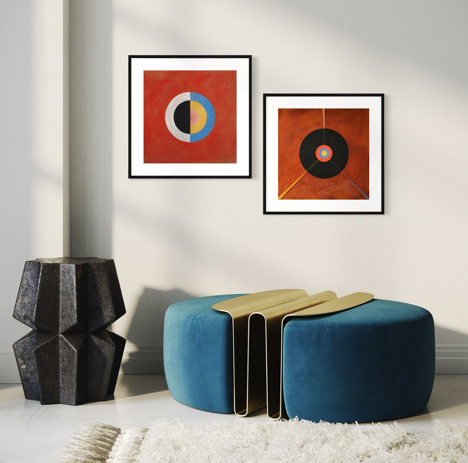 Wonky Walls - Fine Art Prints & Framed Canvases - Image of Artwork by Wonky Walls - Hilma af Klint