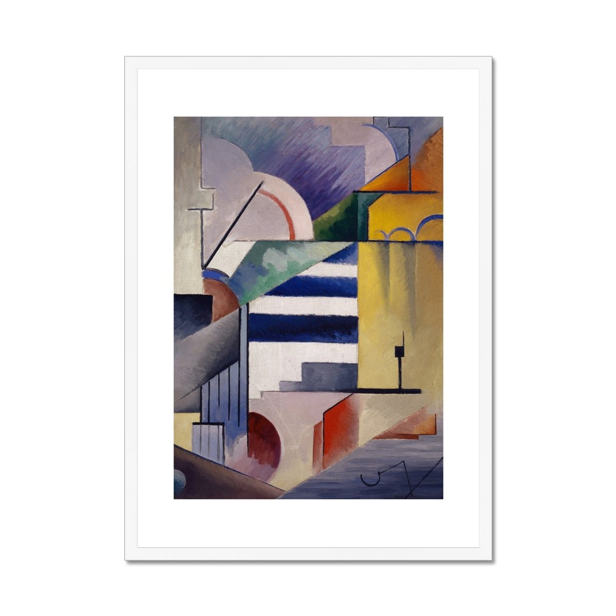 Wonky Walls - Abstract Composition I, 1917 - 18 - Viking Eggeling - Art Prints & Framed Canvases