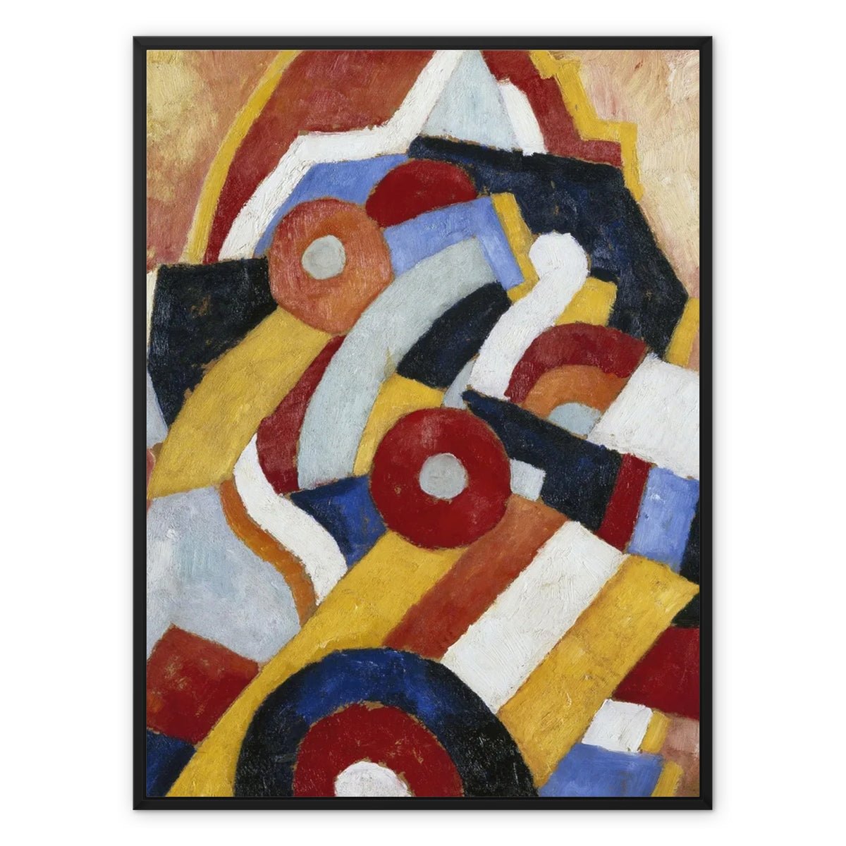 Wonky Walls - Abstraction, 1914 - Framed Canvas - Marsden Hartley - Art Prints & Framed Canvases