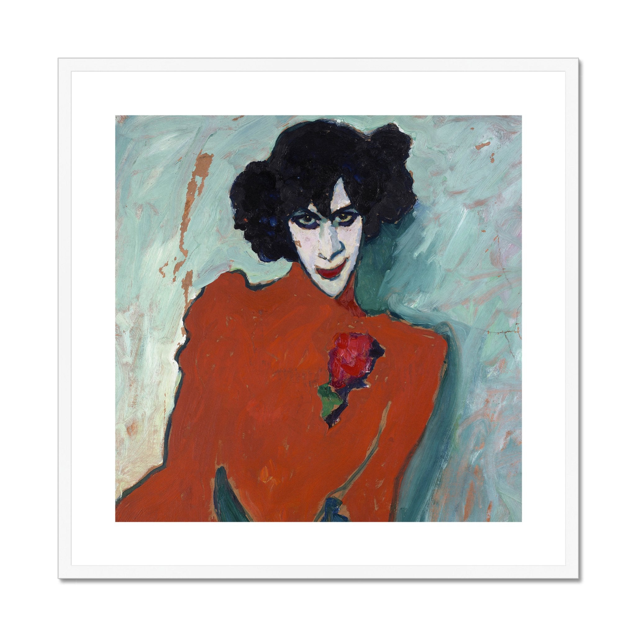 Wonky Walls - Alexander Sacharoff, 1909 - Alexej von Jawlensky - Art Prints & Framed Canvases