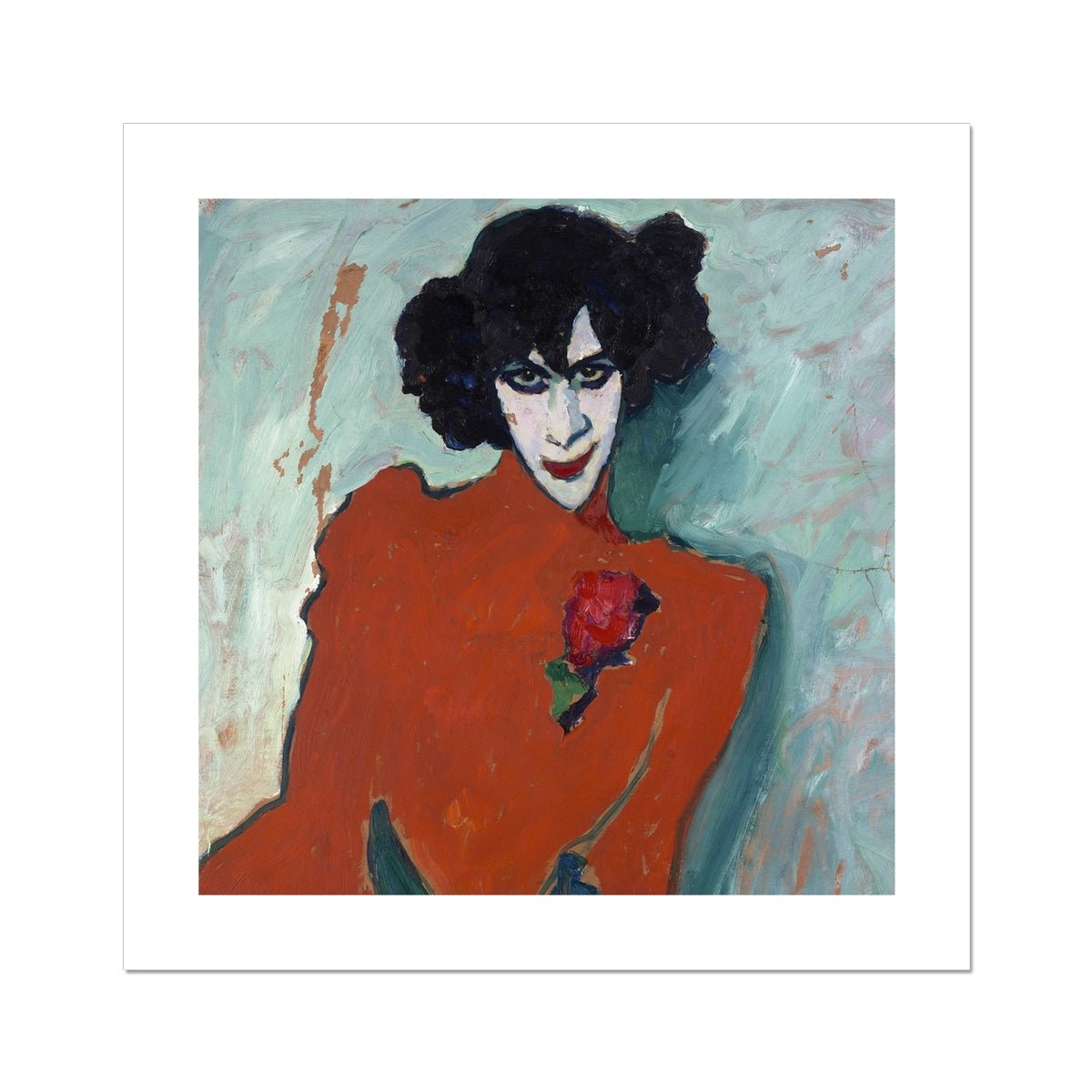 Wonky Walls - Alexander Sacharoff, 1909 - Alexej von Jawlensky - Art Prints & Framed Canvases