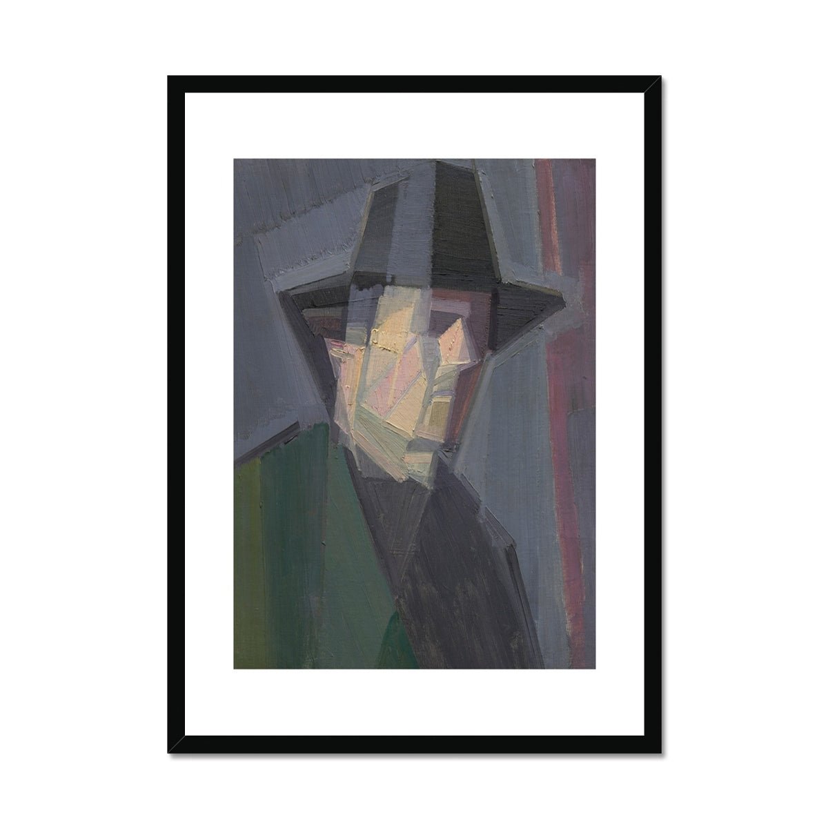 Wonky Walls - Autoportrait, 1911 - 1913 - Georges Valmier - Art Prints & Framed Canvases