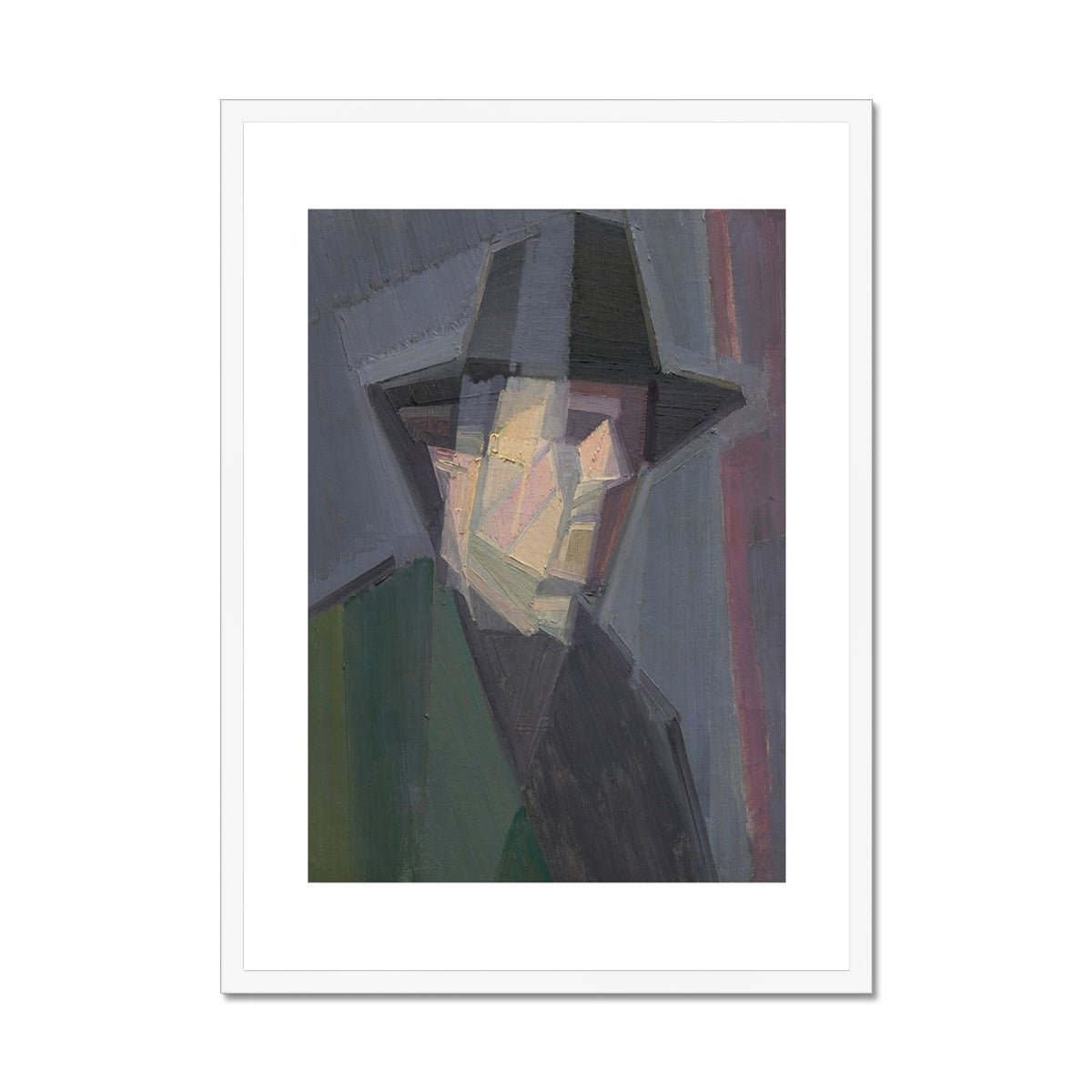 Wonky Walls - Autoportrait, 1911 - 1913 - Georges Valmier - Art Prints & Framed Canvases