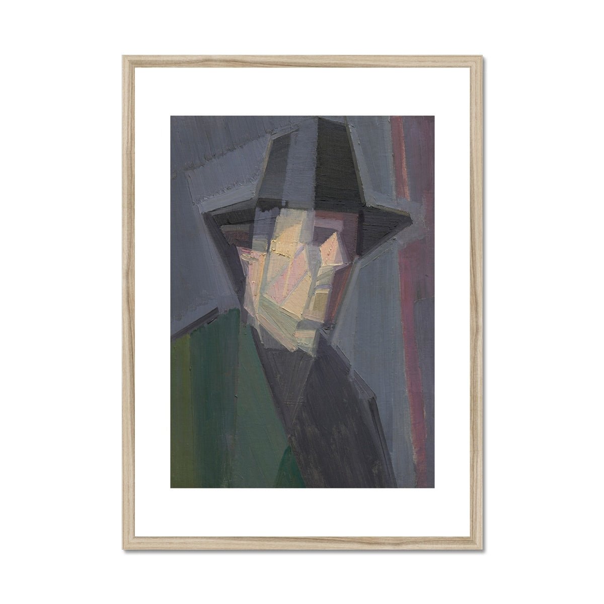 Wonky Walls - Autoportrait, 1911 - 1913 - Georges Valmier - Art Prints & Framed Canvases