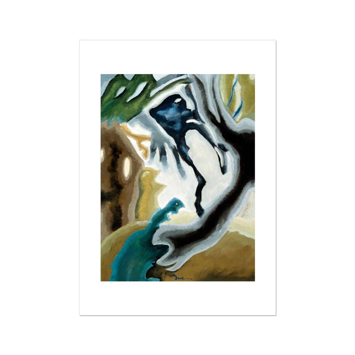 Wonky Walls - Barnyard Fantasy, 1935 - Arthur Dove - Art Prints & Framed Canvases