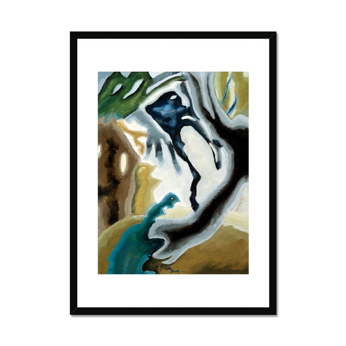 Wonky Walls - Barnyard Fantasy, 1935 - Arthur Dove - Art Prints & Framed Canvases