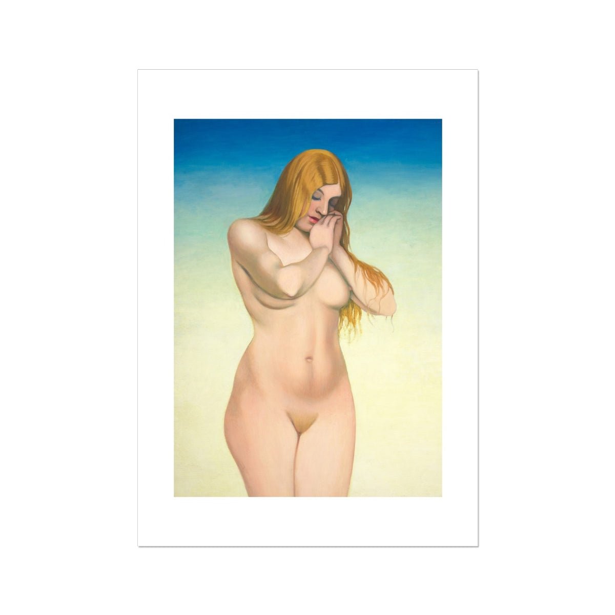 Wonky Walls - Blonde Nude, 1921 - Félix Vallotton - Art Prints & Framed Canvases