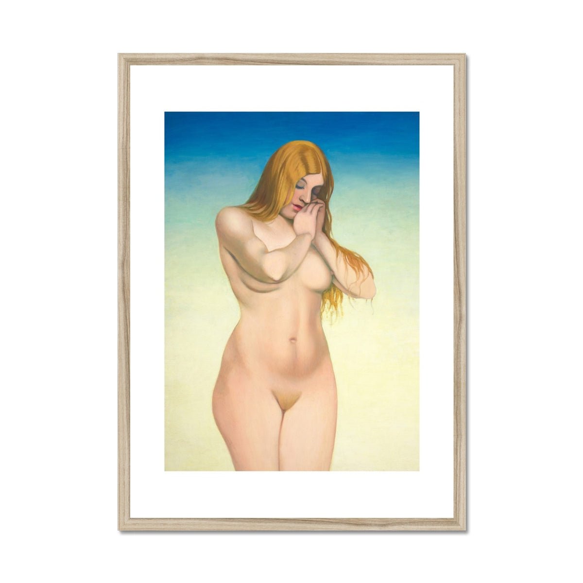 Wonky Walls - Blonde Nude, 1921 - Félix Vallotton - Art Prints & Framed Canvases