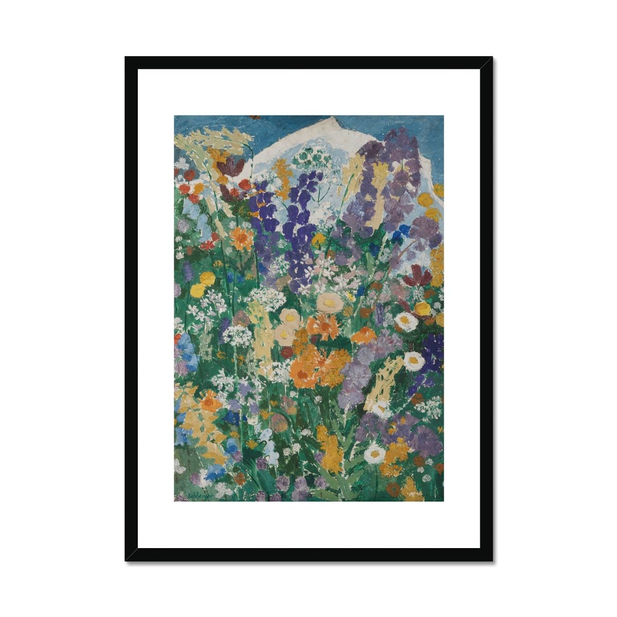 Wonky Walls - Blumen am Berg, 1921 - 1923 Framed Print - Prodigi - Art Prints & Framed Canvases