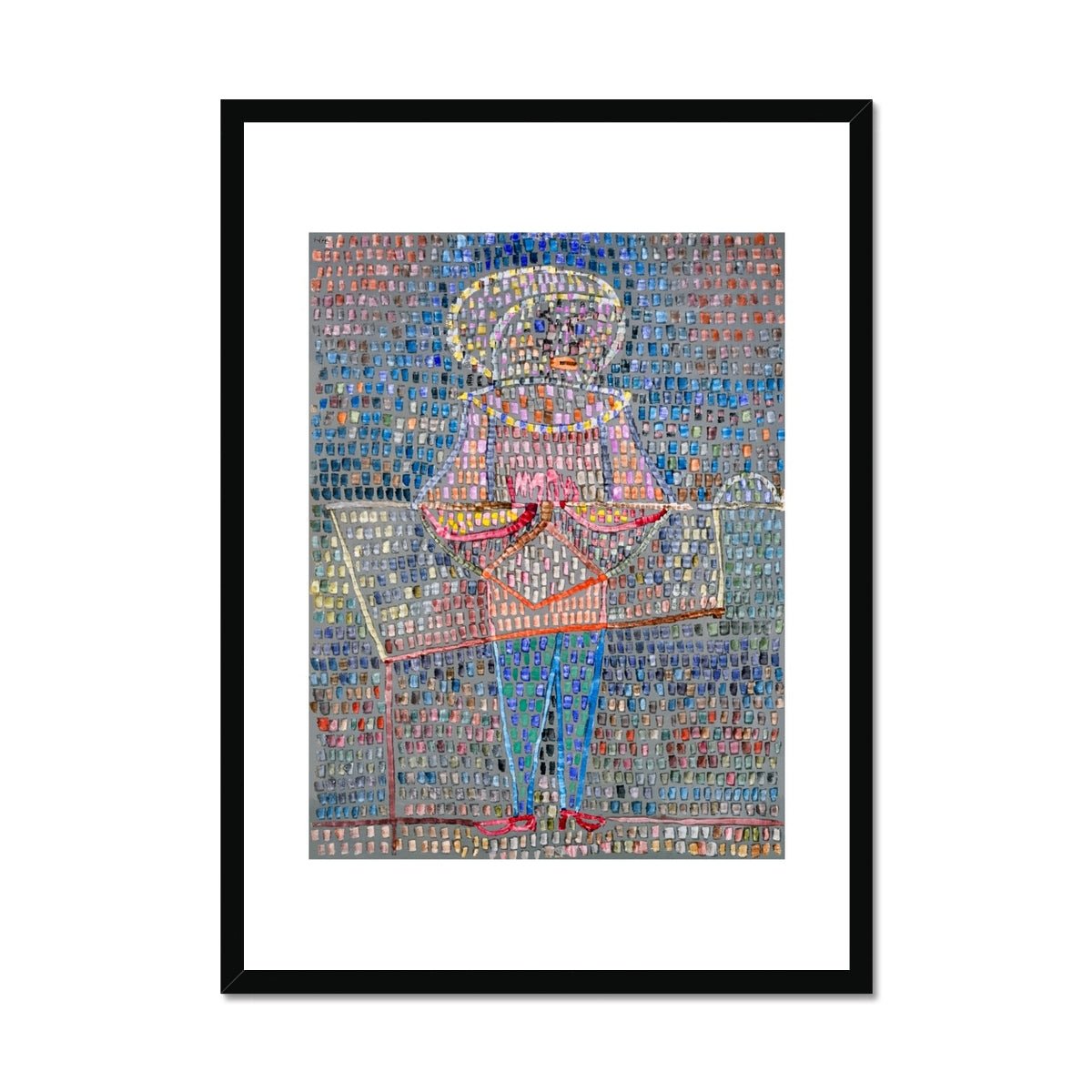 Wonky Walls - Boy in Fancy Dress, 1931 - Paul Klee - Art Prints & Framed Canvases