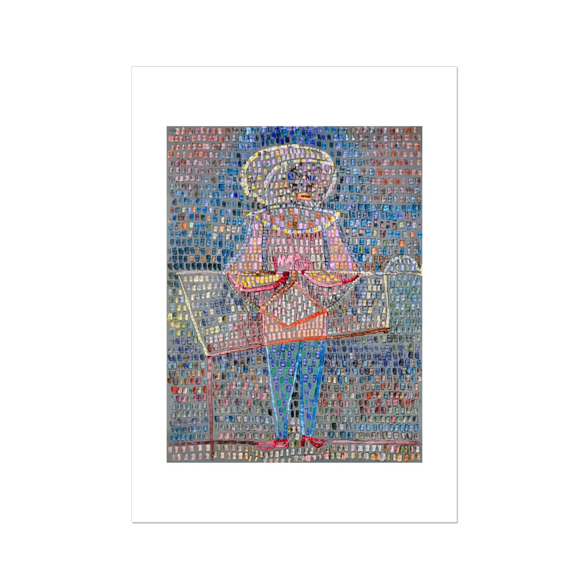 Wonky Walls - Boy in Fancy Dress, 1931 - Paul Klee - Art Prints & Framed Canvases