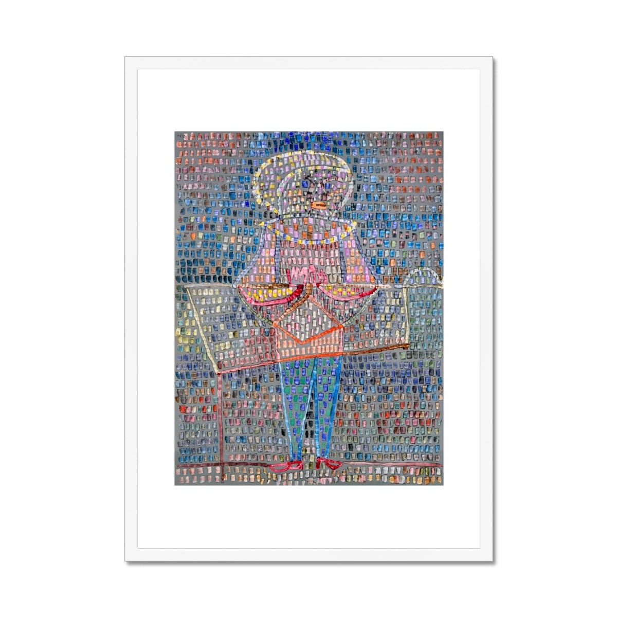 Wonky Walls - Boy in Fancy Dress, 1931 - Paul Klee - Art Prints & Framed Canvases