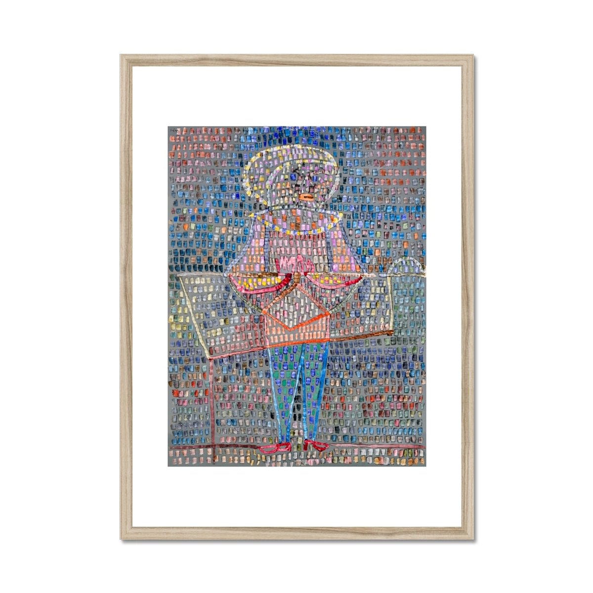 Wonky Walls - Boy in Fancy Dress, 1931 - Paul Klee - Art Prints & Framed Canvases