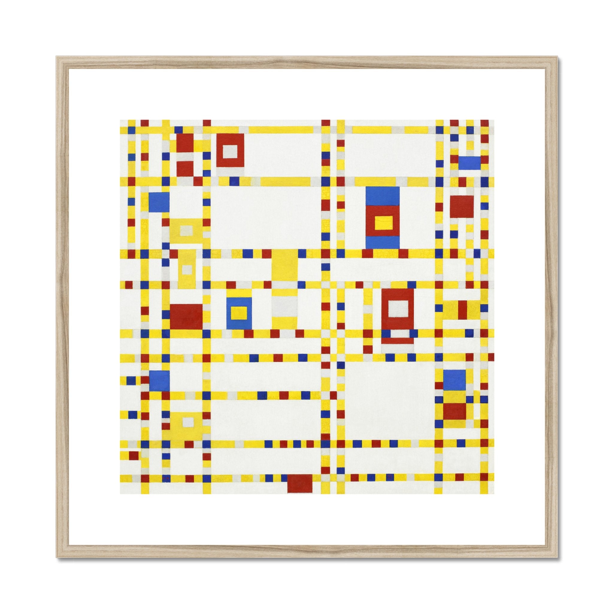 Wonky Walls - Broadway Boogie Woogie, 1942–1943 - Piet Mondrian - Art Prints & Framed Canvases