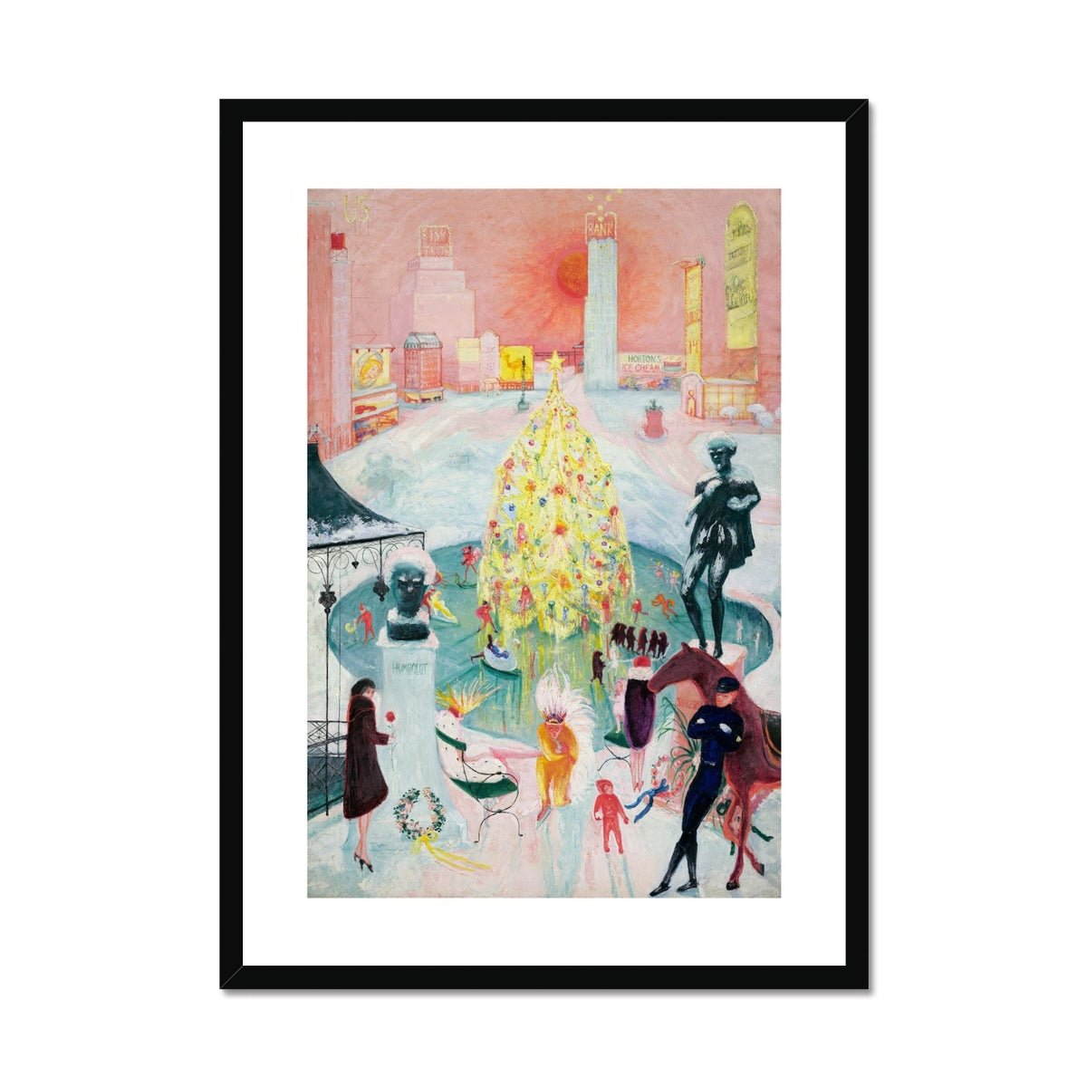 Wonky Walls - Christmas, 1930–40 - Florine Stettheimer - Art Prints & Framed Canvases