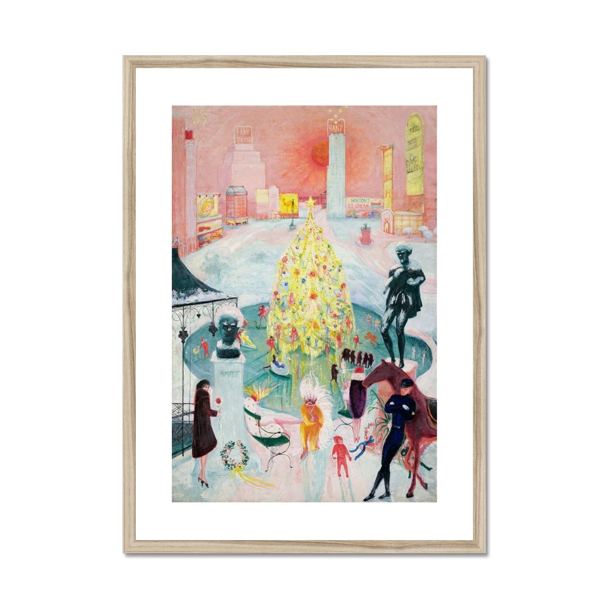 Wonky Walls - Christmas, 1930–40 - Florine Stettheimer - Art Prints & Framed Canvases