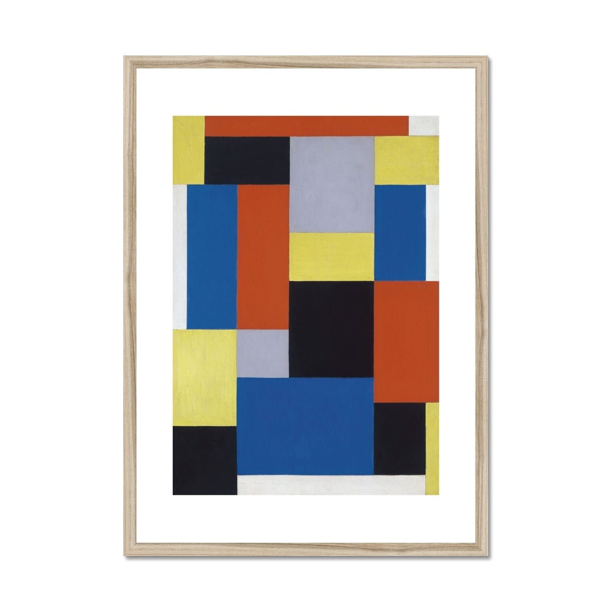 Wonky Walls - Composition XX, 1920 - Theo van Doesburg - Art Prints & Framed Canvases