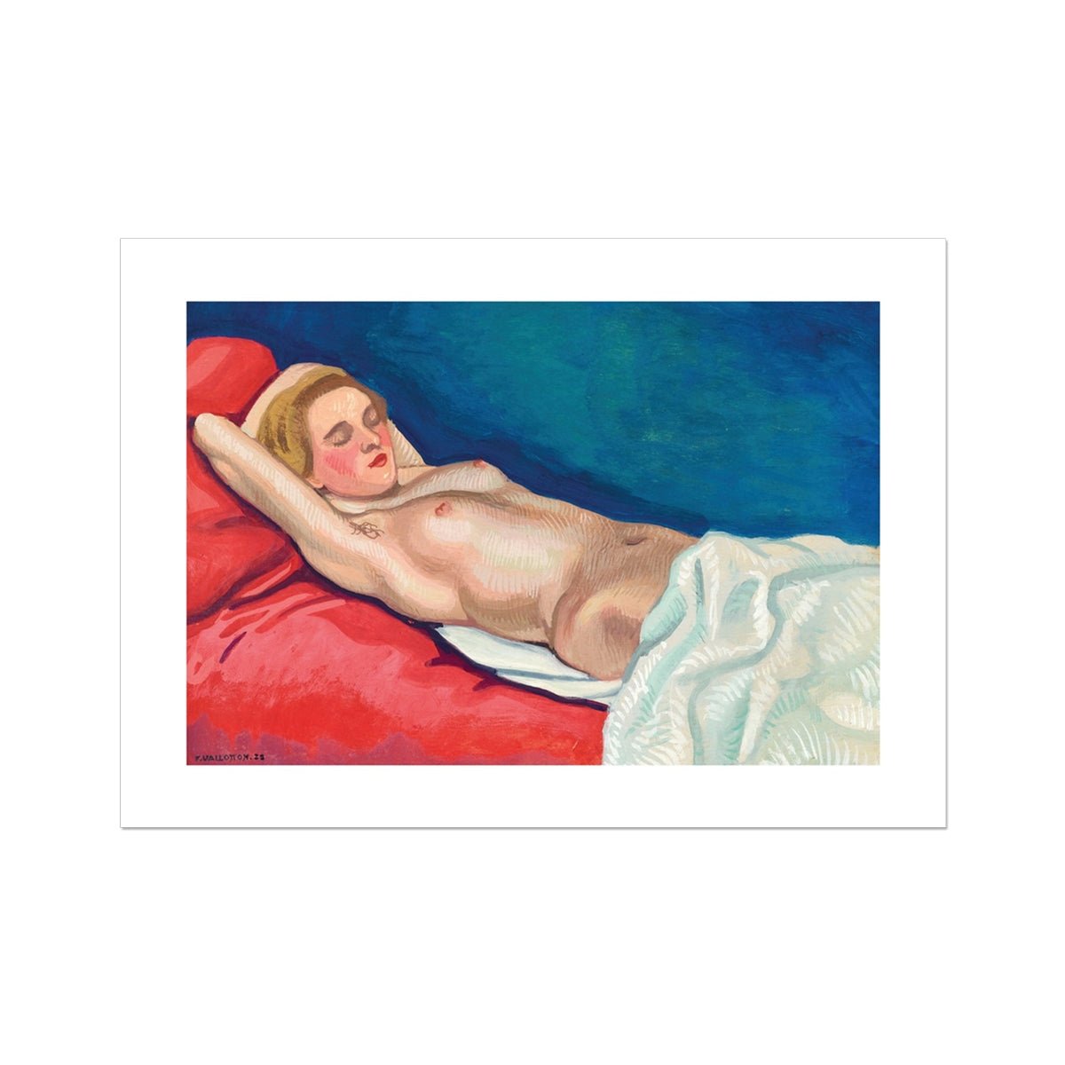 Wonky Walls - Femme, 1923 - Félix Vallotton - Art Prints & Framed Canvases