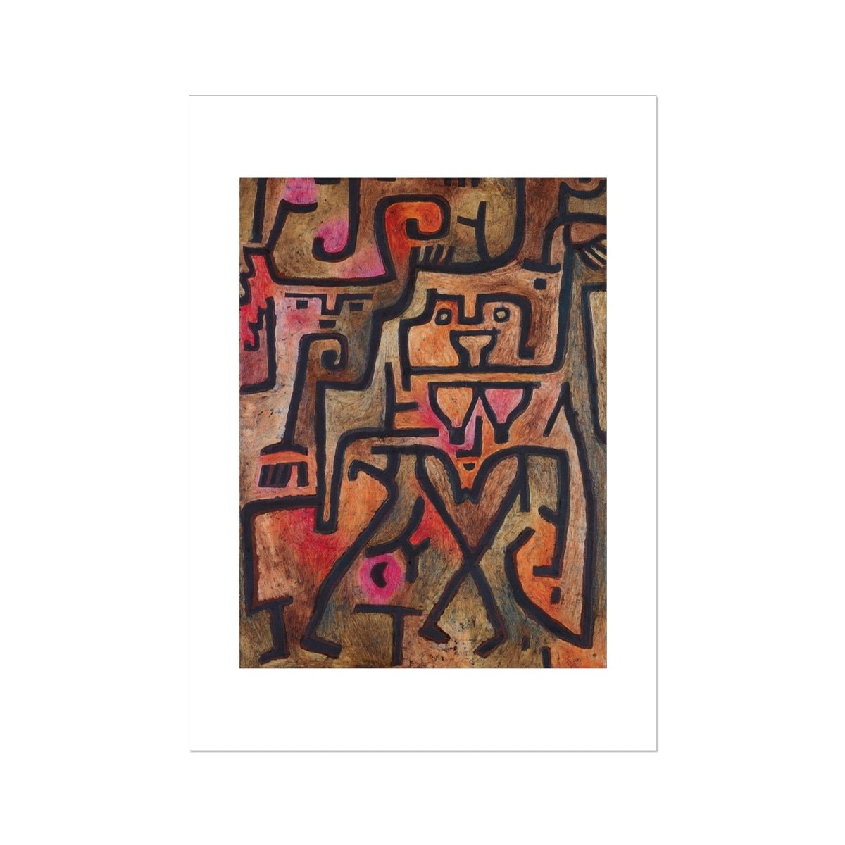 Wonky Walls - Forest Witches, 1938 - Paul Klee - Art Prints & Framed Canvases