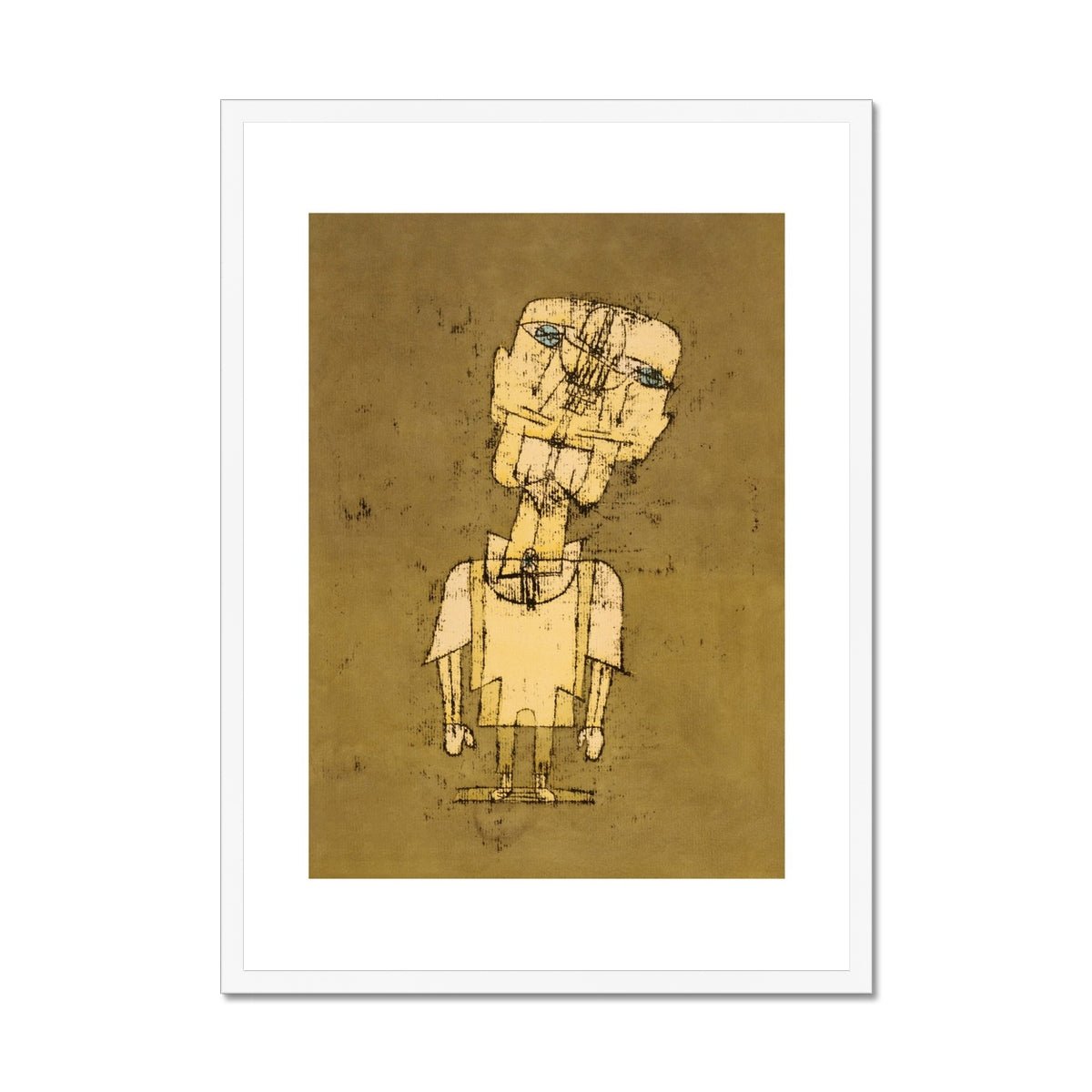 Wonky Walls - Ghost of a Genius, 1922 - Paul Klee - Art Prints & Framed Canvases