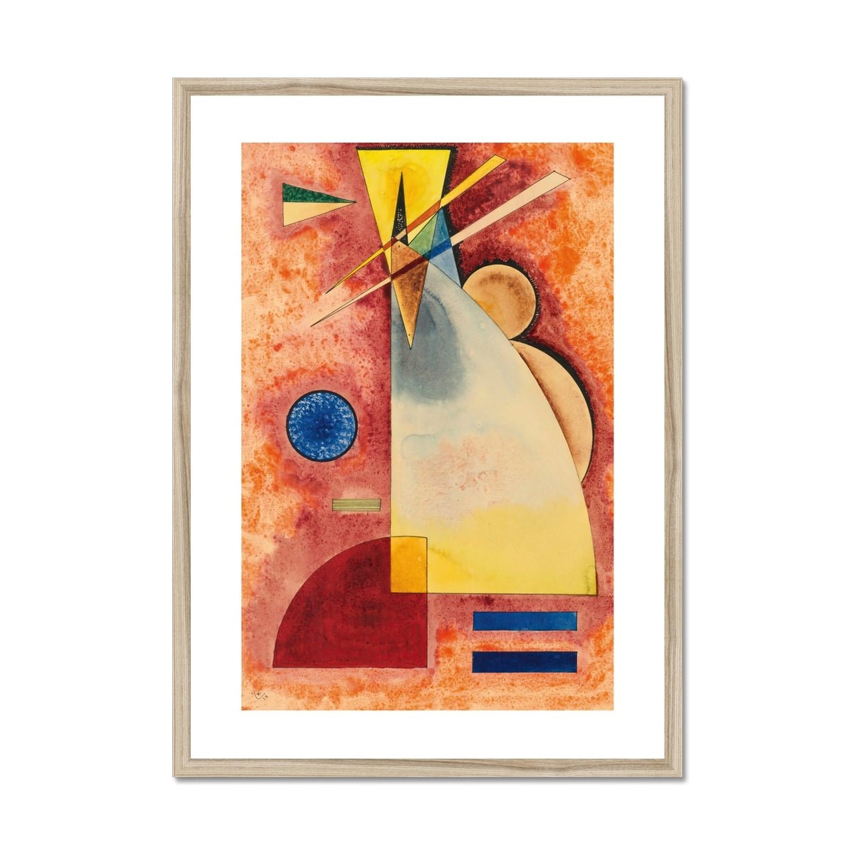 Wonky Walls - Ineinander (Intermingling), 1928 - Wassily Kandinsky - Art Prints & Framed Canvases