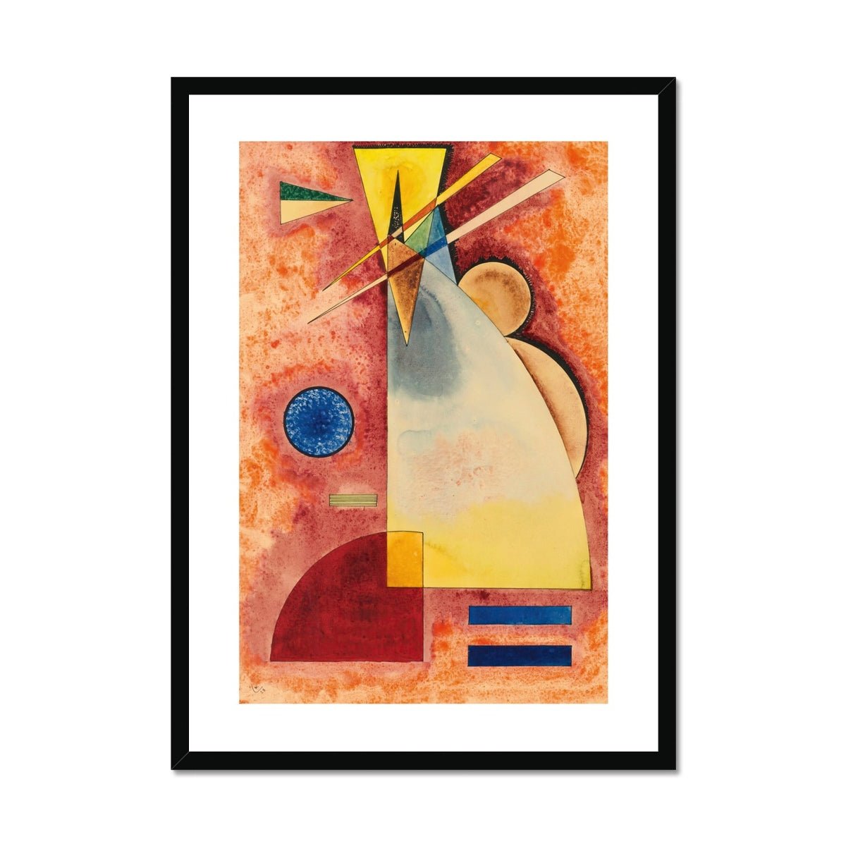 Wonky Walls - Ineinander (Intermingling), 1928 - Wassily Kandinsky - Art Prints & Framed Canvases