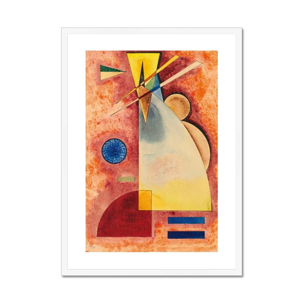 Wonky Walls - Ineinander (Intermingling), 1928 - Wassily Kandinsky - Art Prints & Framed Canvases