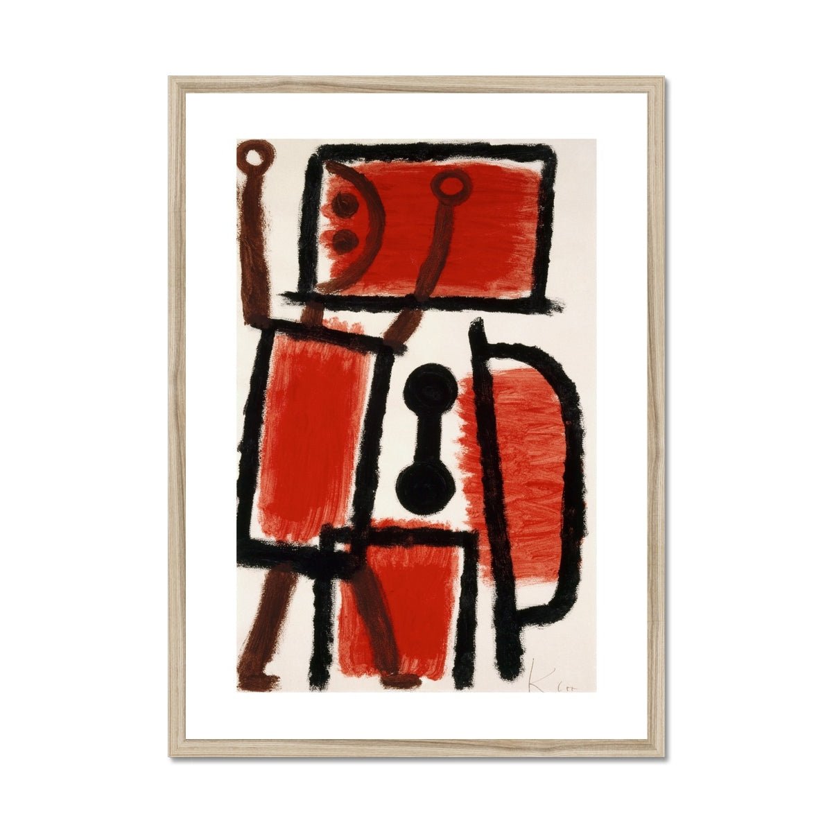 Wonky Walls - Locksmith, 1940 - Paul Klee - Art Prints & Framed Canvases