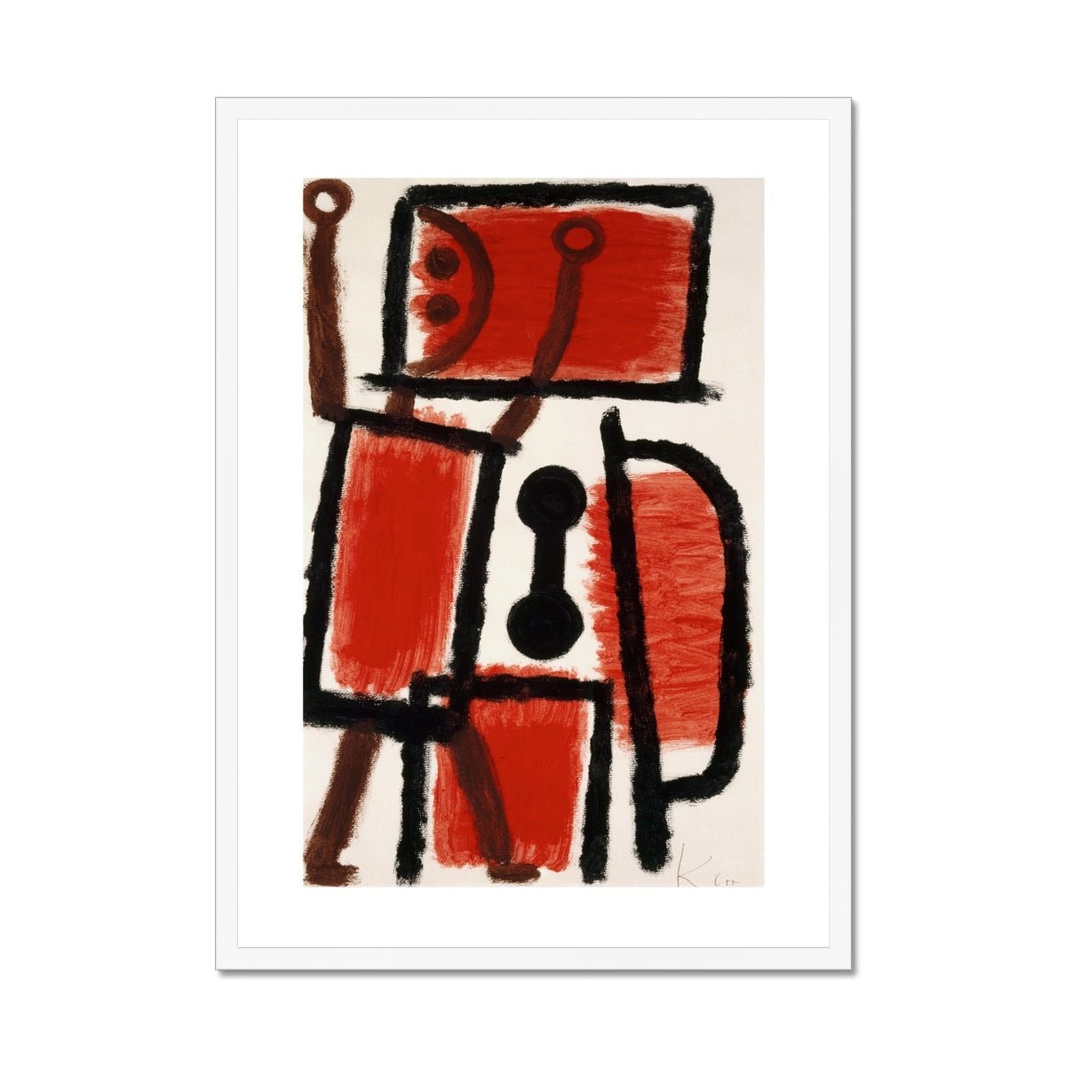 Wonky Walls - Locksmith, 1940 - Paul Klee - Art Prints & Framed Canvases