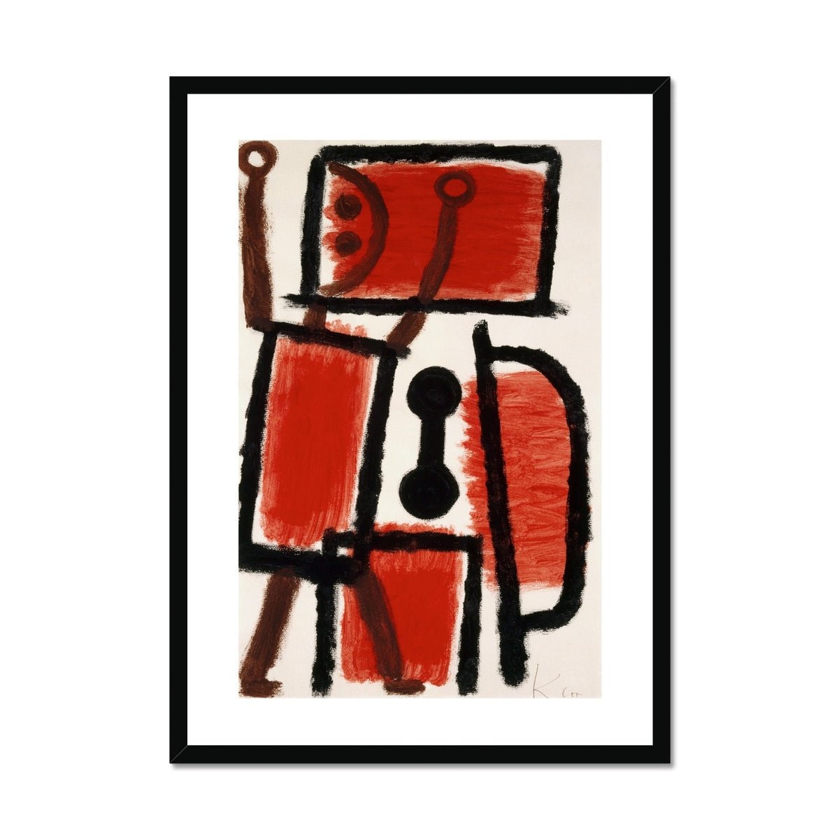 Wonky Walls - Locksmith, 1940 - Paul Klee - Art Prints & Framed Canvases