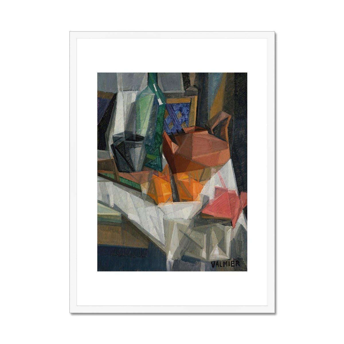 Wonky Walls - Nature Morte No. 3, 1911 - Georges Valmier - Art Prints & Framed Canvases