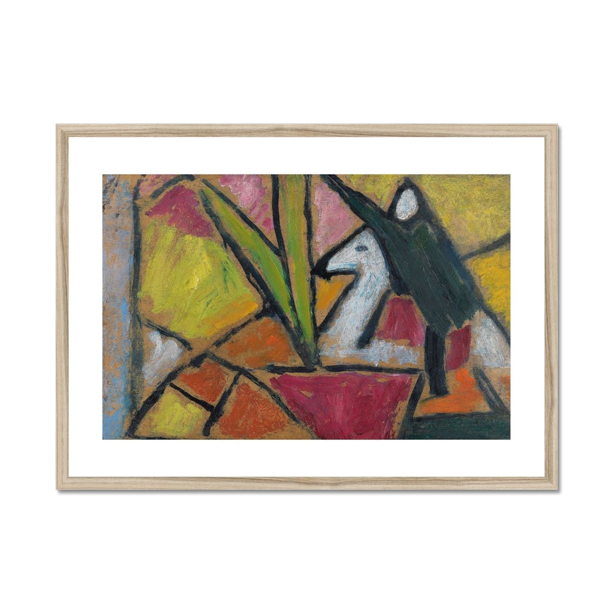 Wonky Walls - Ohne Titel, 1908 - Alexej von Jawlensky - Art Prints & Framed Canvases