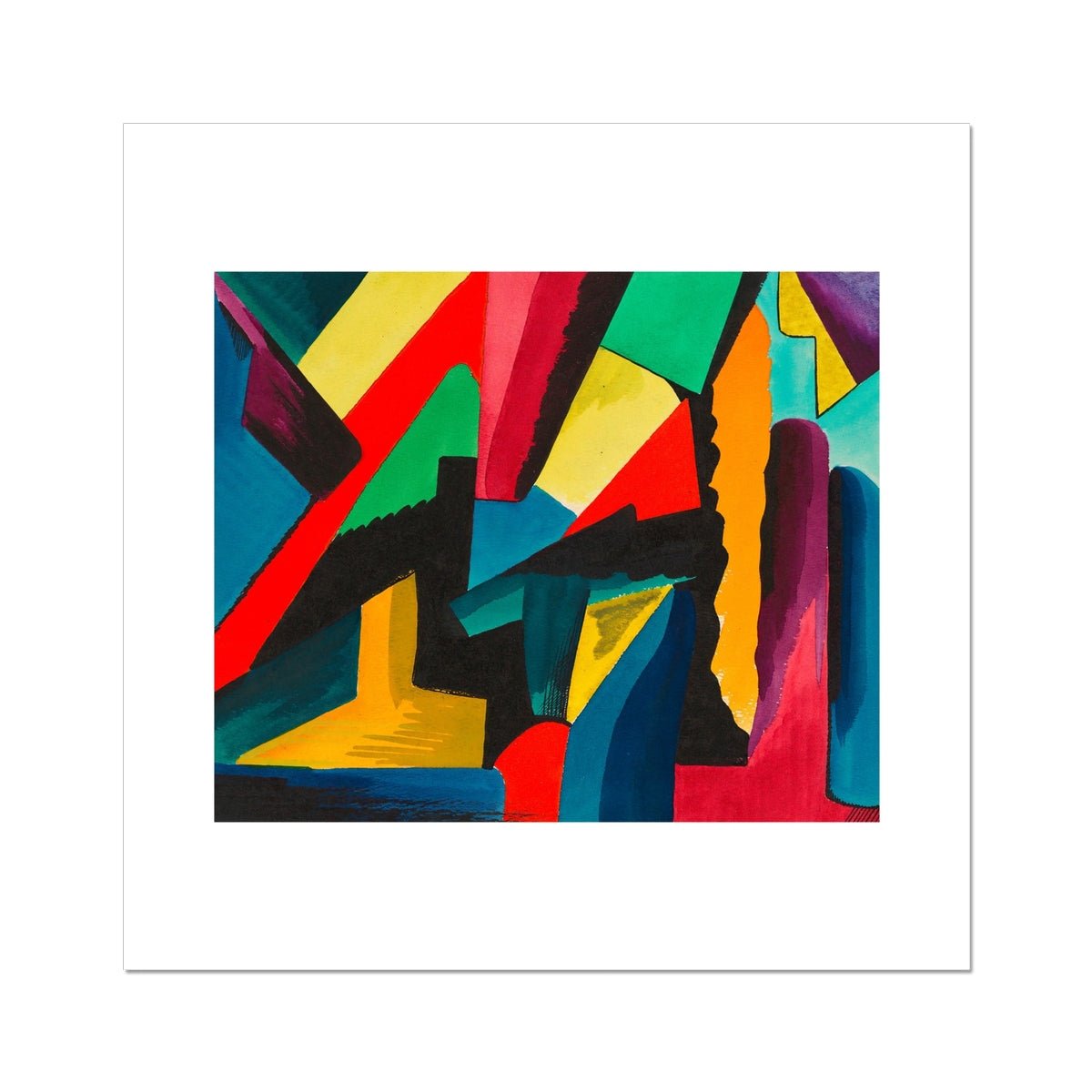 Wonky Walls - Ohne Titel II, 1928 - Karl Wiener - Art Prints & Framed Canvases