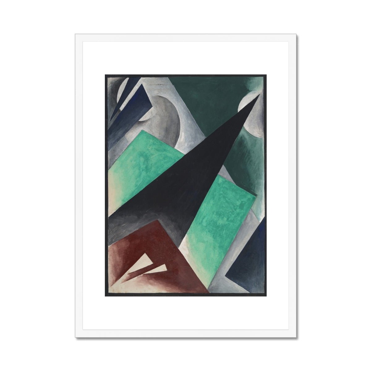 Wonky Walls - Painterly Architectonic, 1918 - Lyubov Popova - Art Prints & Framed Canvases