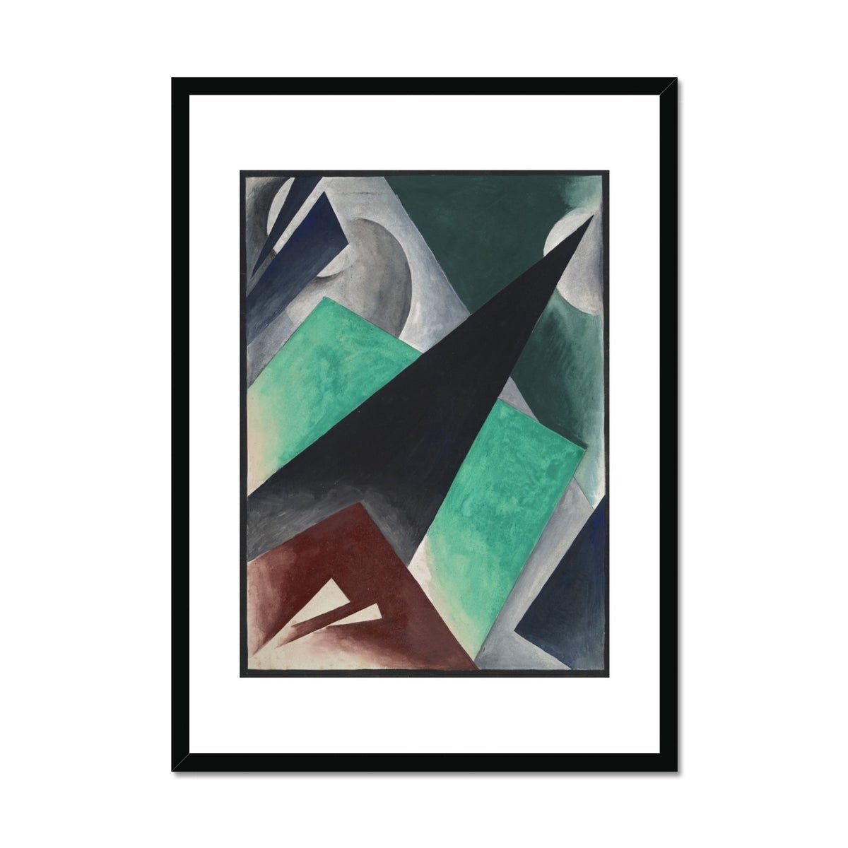 Wonky Walls - Painterly Architectonic, 1918 - Lyubov Popova - Art Prints & Framed Canvases