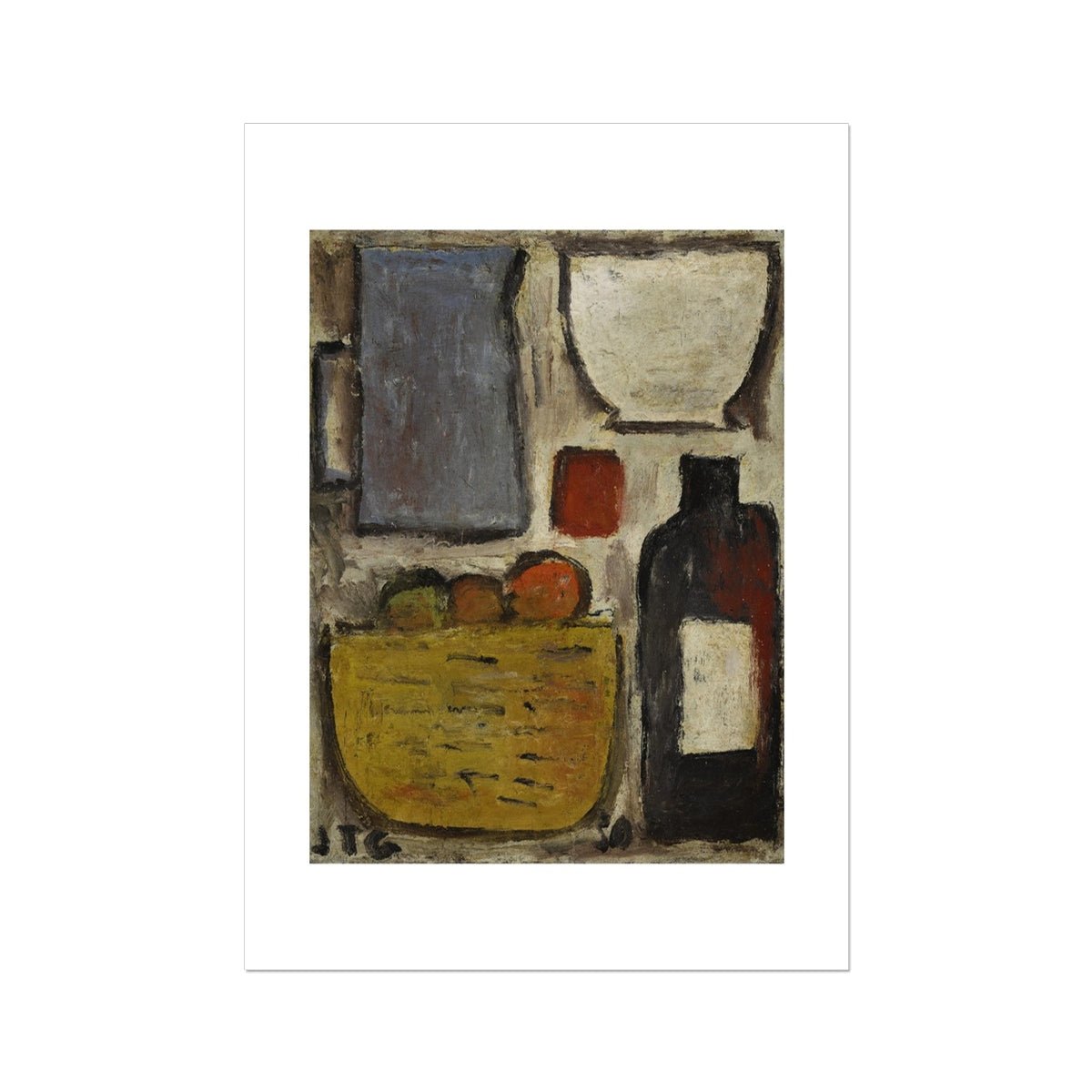 Wonky Walls - Panier aux Fruits, 1930 - Joaquín Torres - García - Art Prints & Framed Canvases