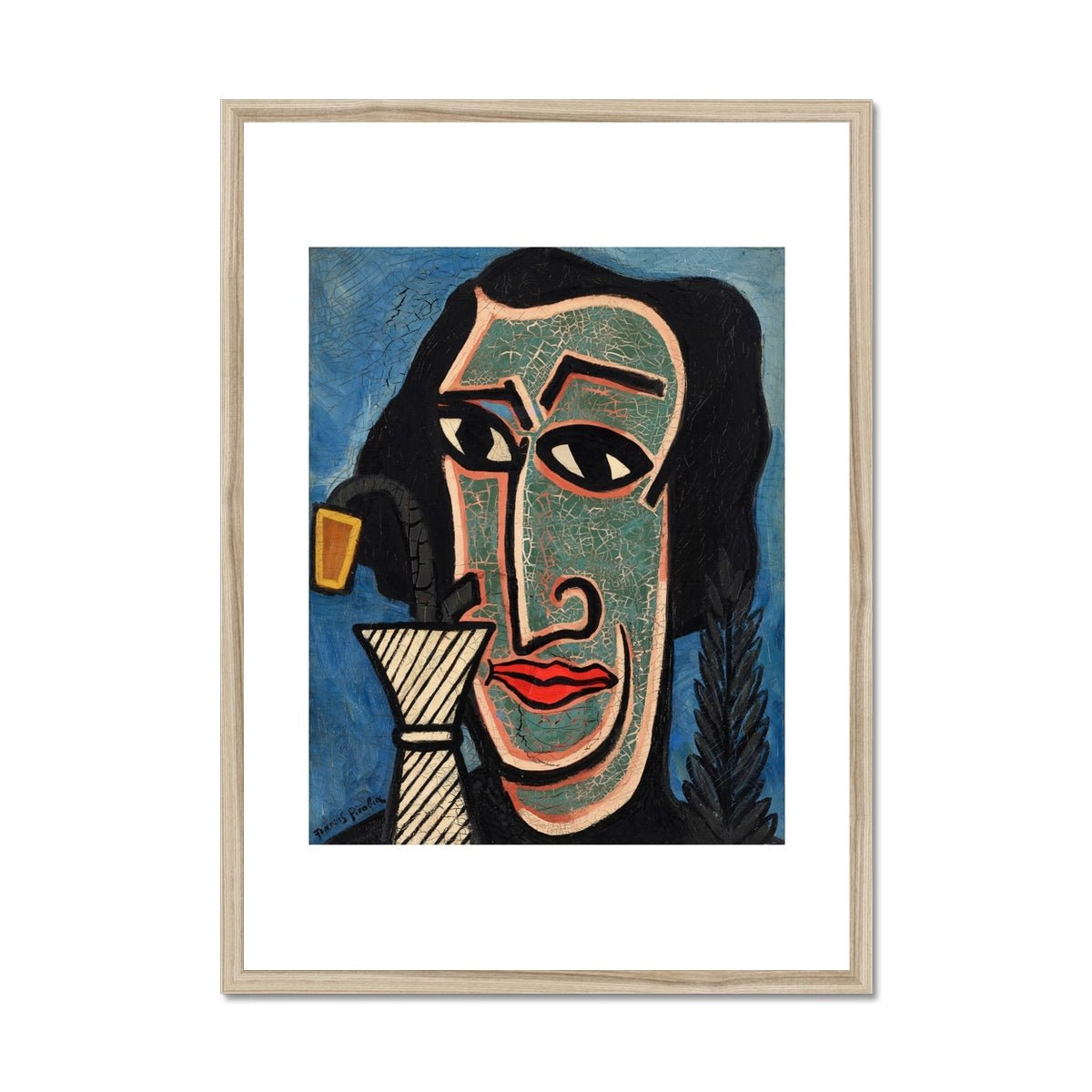 Wonky Walls - Poète Espagnol, 1938 - 1939 - Francis Picabia - Art Prints & Framed Canvases