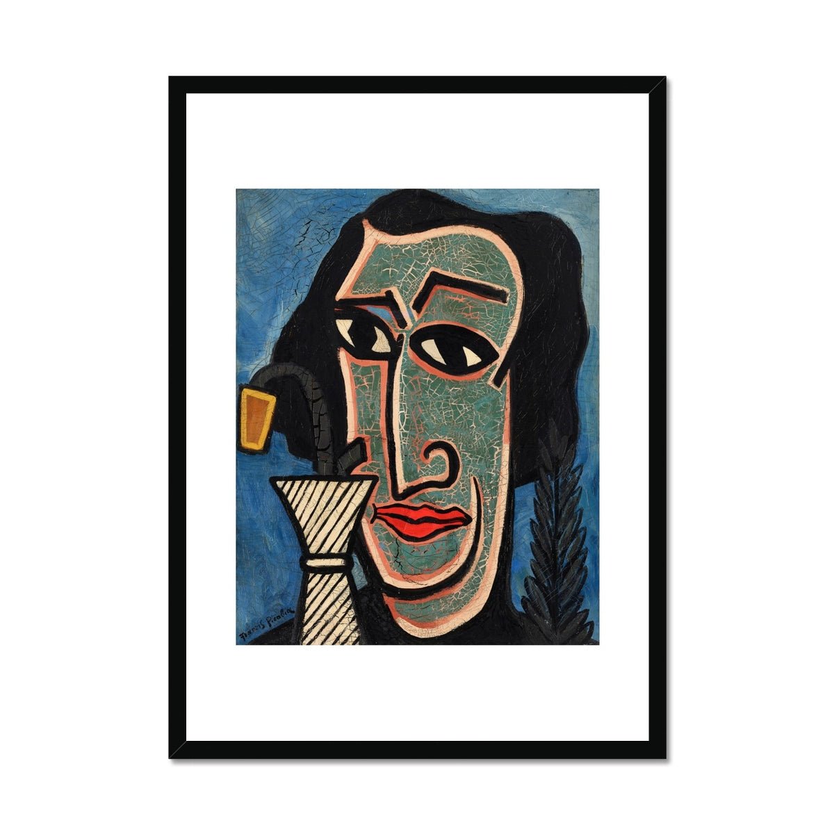 Wonky Walls - Poète Espagnol, 1938 - 1939 - Francis Picabia - Art Prints & Framed Canvases