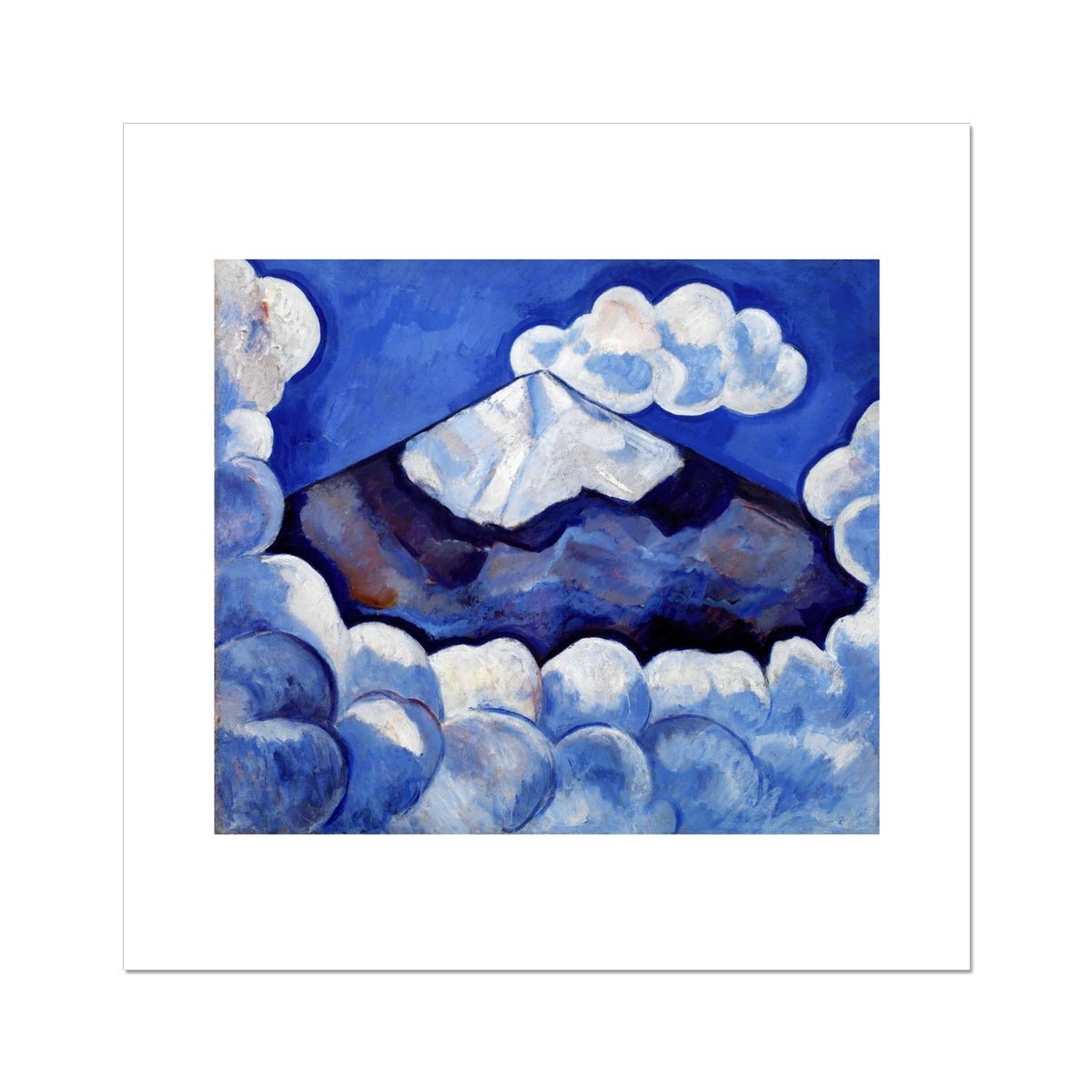 Wonky Walls - Popocatepetl, Spirited Morning–Mexico, 1932 - Marsden Hartley - Art Prints & Framed Canvases