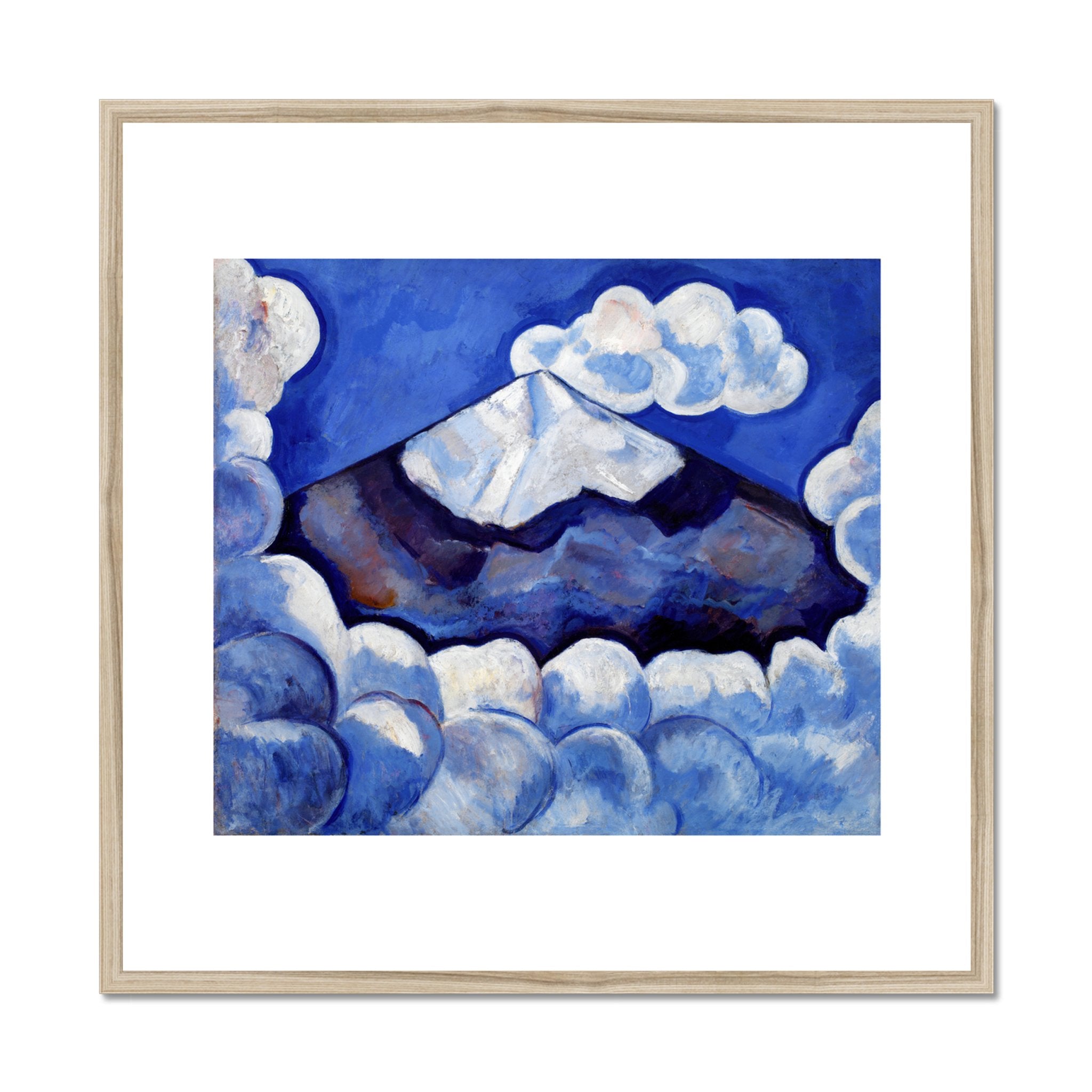 Wonky Walls - Popocatepetl, Spirited Morning–Mexico, 1932 - Marsden Hartley - Art Prints & Framed Canvases