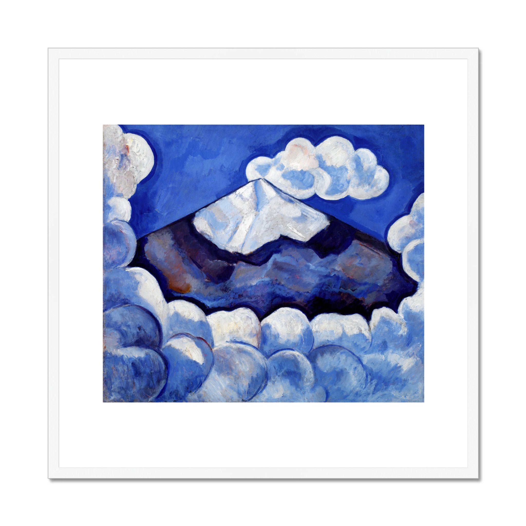 Wonky Walls - Popocatepetl, Spirited Morning–Mexico, 1932 - Marsden Hartley - Art Prints & Framed Canvases