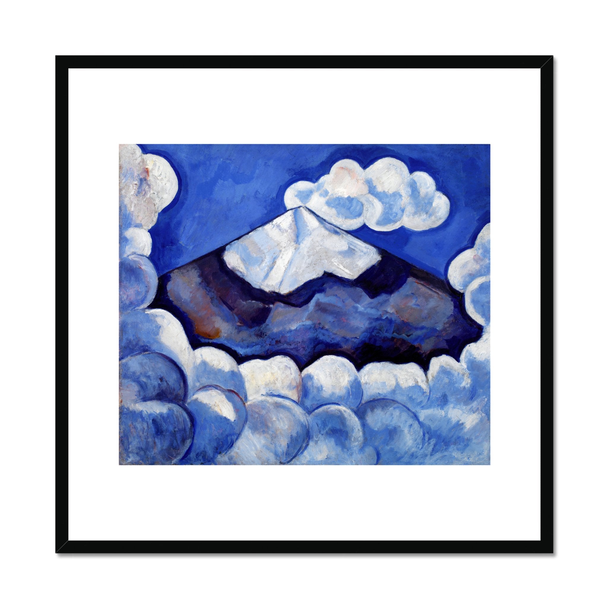 Wonky Walls - Popocatepetl, Spirited Morning–Mexico, 1932 - Marsden Hartley - Art Prints & Framed Canvases