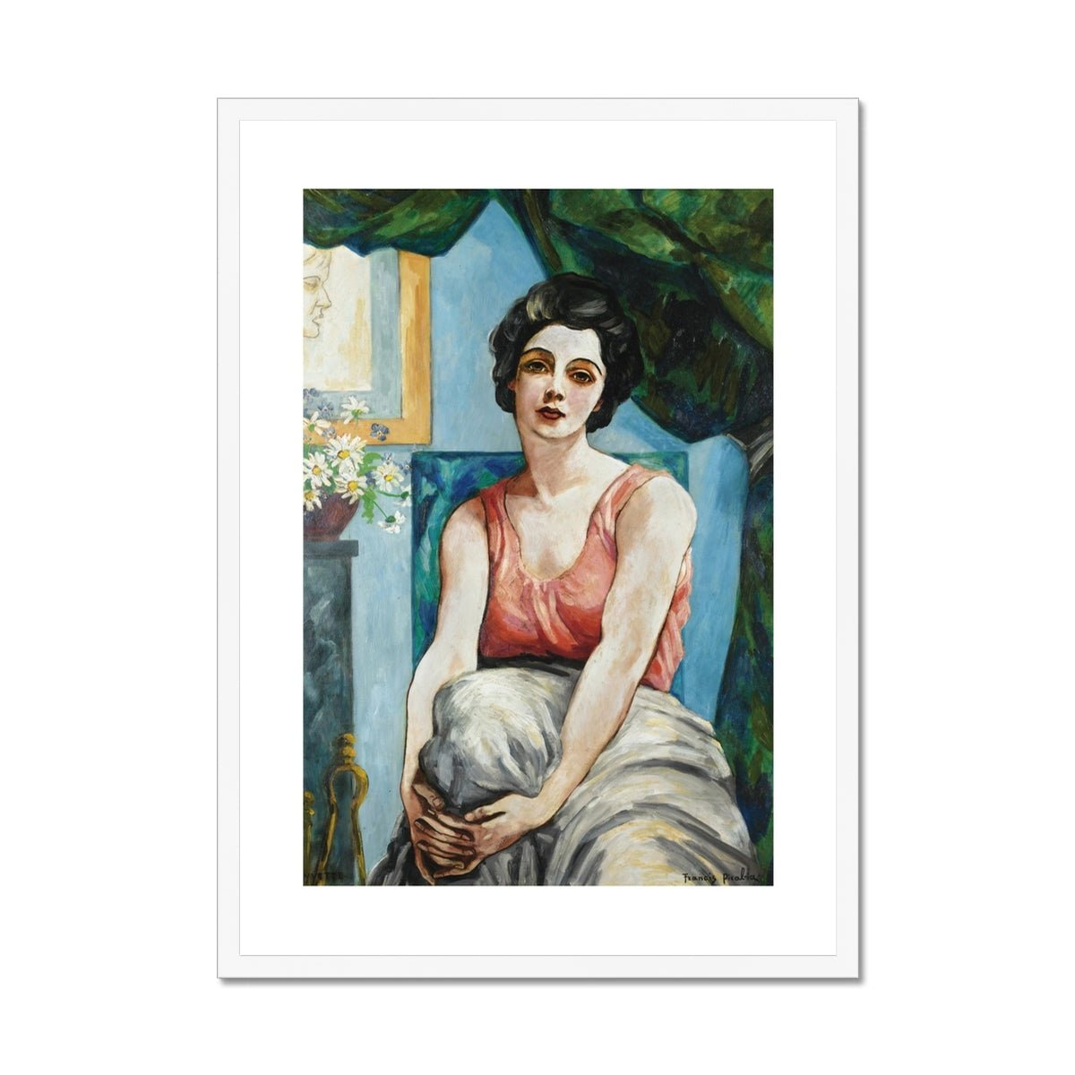 Wonky Walls - Portrait d’Yvette - Francis Picabia - Art Prints & Framed Canvases