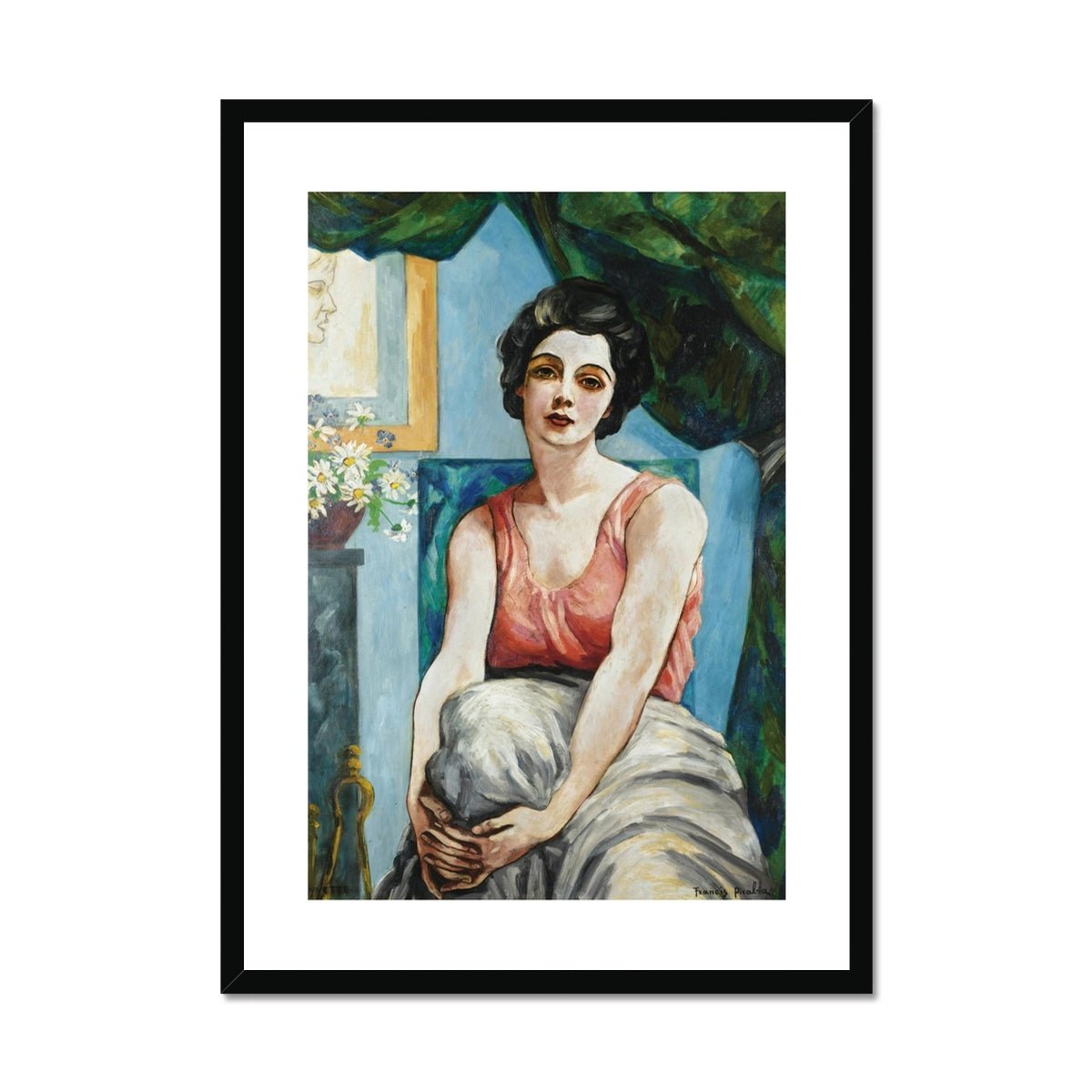 Wonky Walls - Portrait d’Yvette - Francis Picabia - Art Prints & Framed Canvases