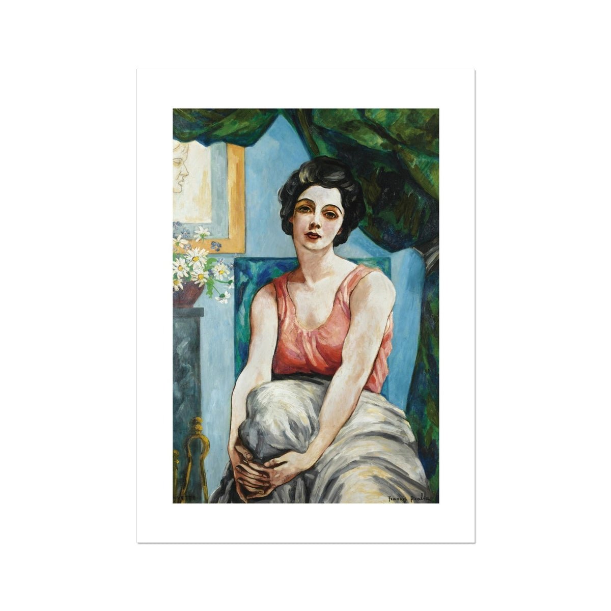 Wonky Walls - Portrait d’Yvette - Francis Picabia - Art Prints & Framed Canvases