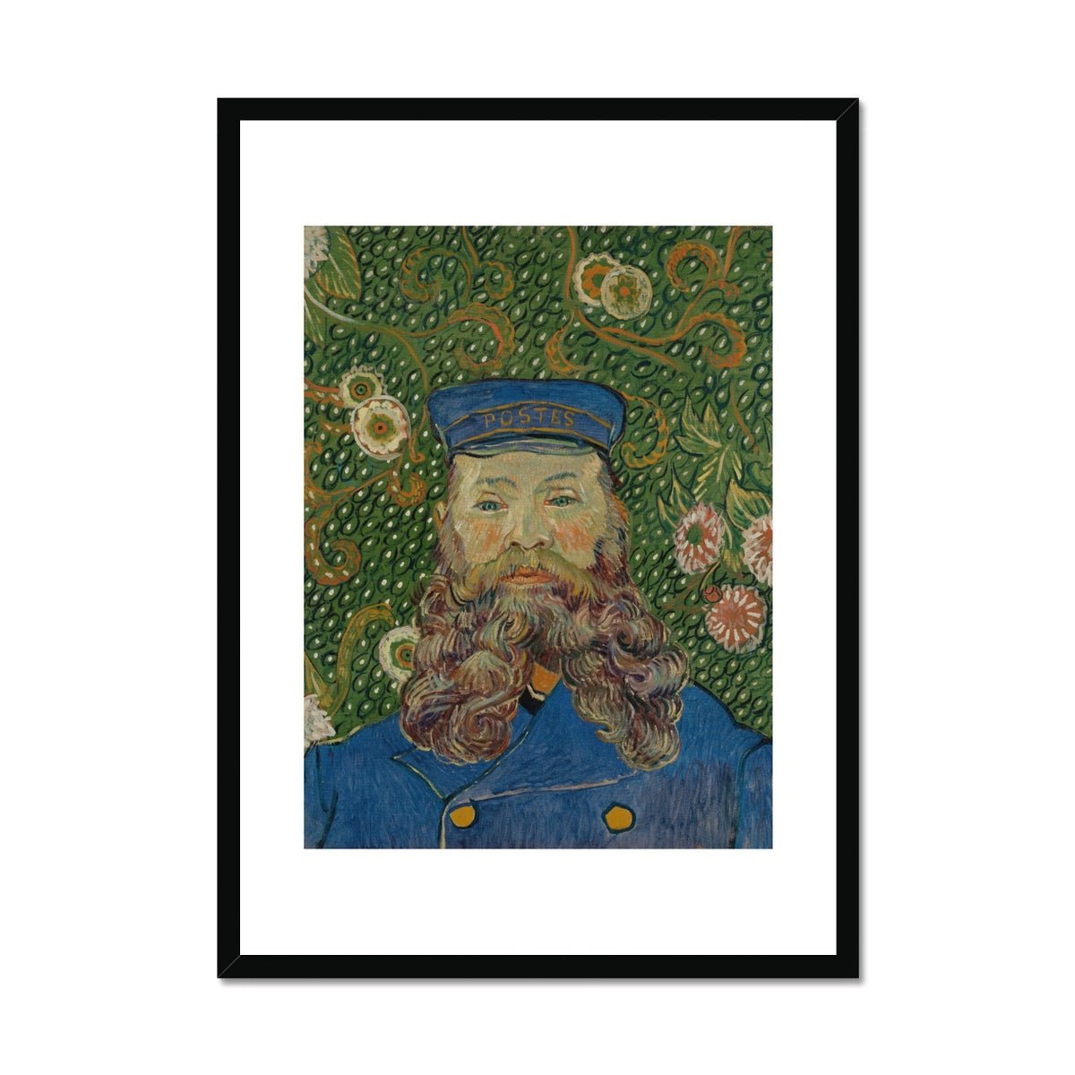 Wonky Walls - Portrait of Joseph Roulin, 1889 - Vincent van Gogh - Art Prints & Framed Canvases