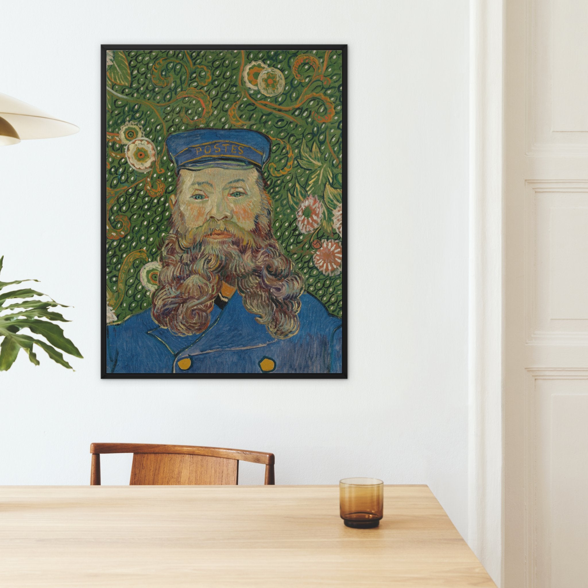 Wonky Walls - Portrait of Joseph Roulin, 1889 - Framed Canvas - Vincent van Gogh - Art Prints & Framed Canvases