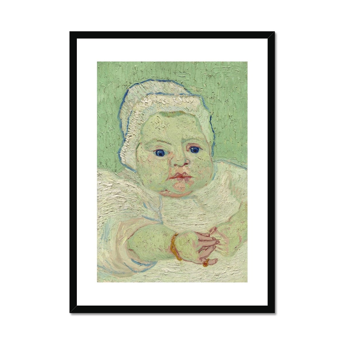 Wonky Walls - Roulin’s Baby, 1888 - Vincent van Gogh - Art Prints & Framed Canvases