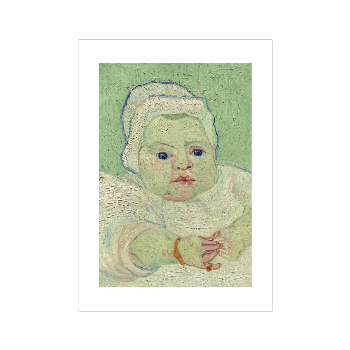 Wonky Walls - Roulin’s Baby, 1888 - Vincent van Gogh - Art Prints & Framed Canvases