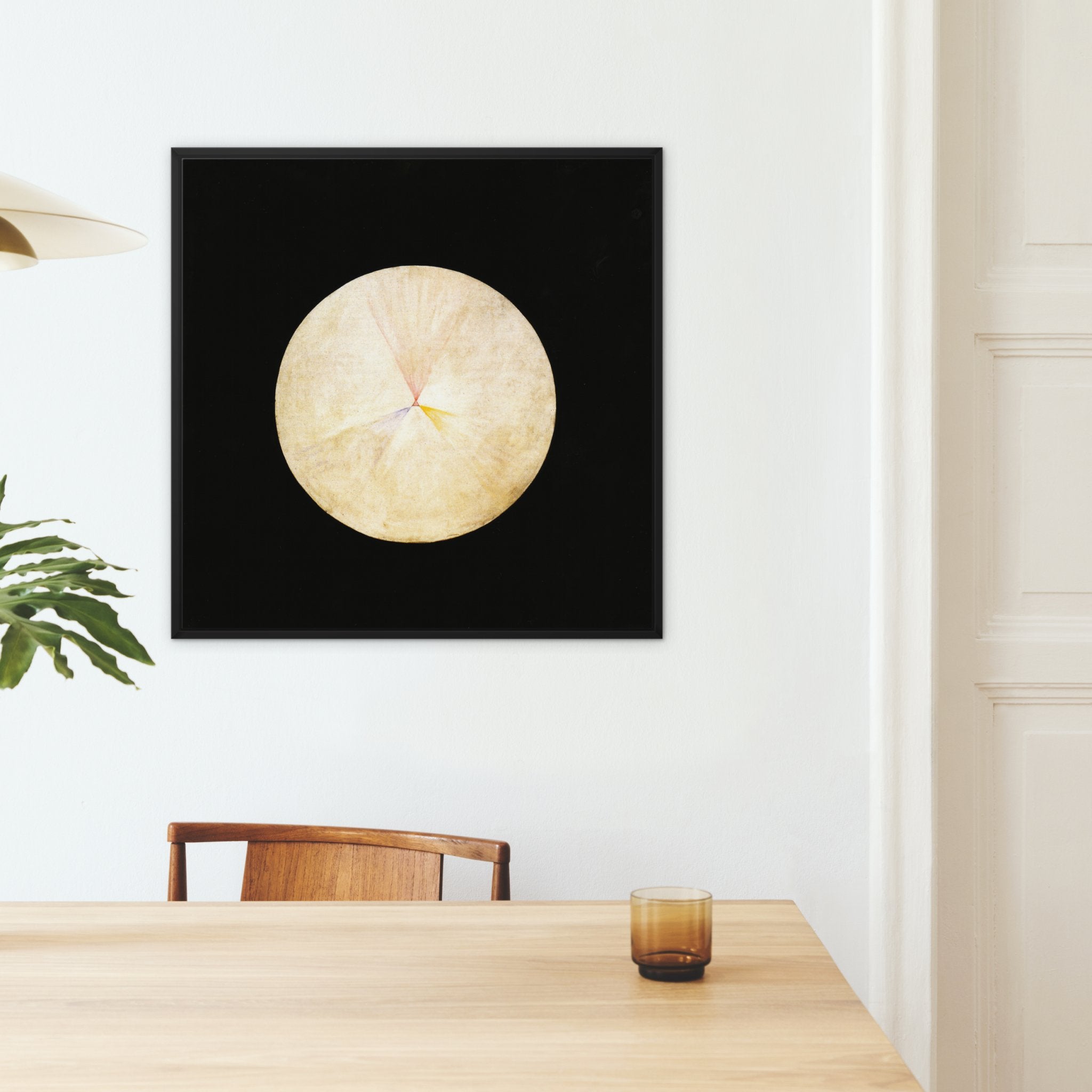 Wonky Walls - Series SUW, No 14 - Framed Canvas - Hilma af Klint - Art Prints & Framed Canvases